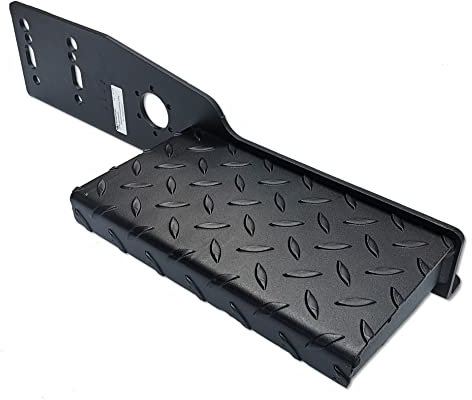 Steinhof Trittbrett recht Trittstufe Auftritt AHK 2- und 4 Loch Flanschkugel Anhängerkupplung (Lochbild 90 mm und 83 mm x 56 mm)