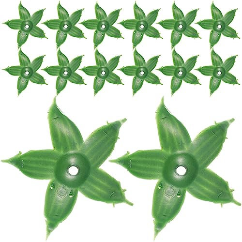 EXCEART Calices De Fleurs Artificielles Plastique Faux Calices pour DIY Fournitures De Bricolage pour Sépales De Roses Matériaux Décoratifs pour Crafting