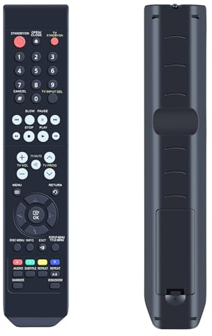 GOUYESHO Telecomando di ricambio 00070E per lettore DVD Samsung, per Blu-Ray BD-P1500/XAA BD-P2500/XAA BD-P2550/XA BD-P2500 BD-P1500 BD-P2550