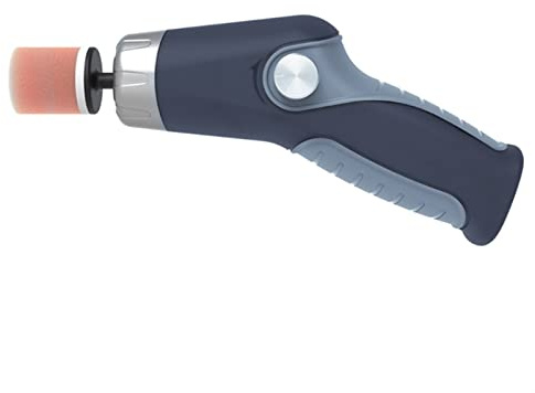 Mini macchina per lucidare i graffi per auto, macchina per ceretta elettrica, lucidatrice per smalto per sigillatura con protezione dalle perdite (Colore : Grigio) (Grigio)