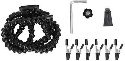 Soldering Helping Hands Station,Third Hand Helping Arms PCB Flexible Third Hand Arms Tool for Crafts Workshop 5 Claws (10Ca9oYw-11)