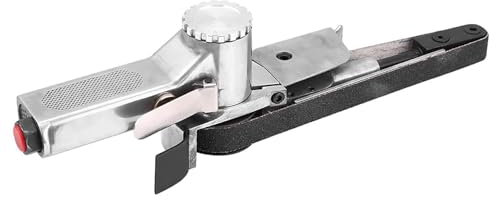 Bandschleifer, Luftbandschleifer, 20 Mm 1/4 Zoll Schleifband, 3 Ersatzbänder Im Lieferumfang Enthalten, 15.000 U/min, Schleifer, Polieren, Feile, Druckluftwerkzeug, Rotation,