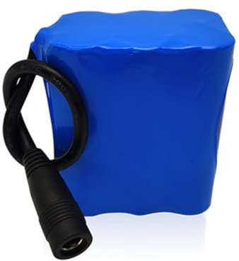 Batteria Lipo da 11,1 V Batteria agli ioni di litio da 5000 mAh/6400 mAh Batteria ricaricabile ai polimeri di ioni di litio con connettore(11.1V/5Ah,JST)