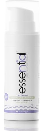 ESSENTIALNIO Gyn - Gel Intimo Lubrificante e Idratante con Acido Ialuronico e Glicerina, Attivo Funzionale, Riduce Irritazione e Secchezza Vulvare - Uso Quotidiano e Menopausa, Made in Italy, 50ml