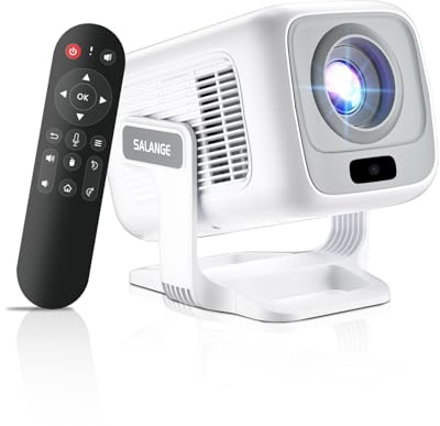 [ Auto Focus/Short Throw ] Smart Projector with Built in Apps, 5G Wifi and Bluetooth 5.4, 1080P Native Projectors 4K Outdoor Movies Projector, Mini Portable Proyector HY260Max