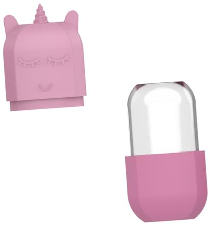 ARTSEWPLY Unicorn Shape Facial Ice Roller for Women, Silicone Material Pain Relief and Skin Swelling Reduction, Mini Portable Face Ice Roller for Refreshing Skincare and Facial Massage