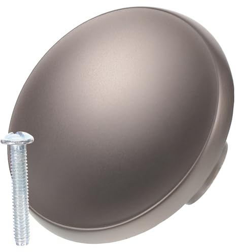 SEWACC Poignée de Porte Métallique Grise, Alliage de Zinc, Style Nordique, pour Meuble et Tiroir, Accessoire de Quincaillerie D'armoire, Remplacement pour Usage Intérieur