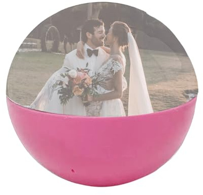 Orbe De Memoria | Bola de Pantalla Digital de 6.86 centímetros - Orbe Iluminado Para Bodas,para Aniversarios Niños Adultos Cumpleaños Bodas Fiestas Nocturnas Navidad Halloween Hogar Interior Exterior