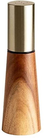 Molinillo de Sal y Pimienta, Juego de Molinillo Manual de Sal y Pimienta de Madera Maciza para Cocina, molinillos de Pimienta Ajustados recién molidos Profesionales, molinillos de Especias, Sal, B