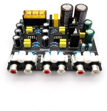2-Wege elektronische aktive Frequenzweiche NE5532 Vorstufenfilter-Frequenzteiler