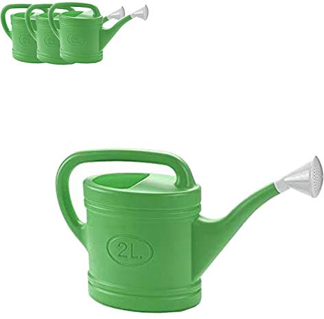 PCMOVILES Lot de 3 ramequins en plastique de 2 litres Vert