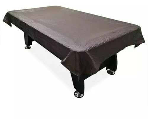Pegasi Billardtisch Abdeckung - Universell für Billiard Tisch 8ft - Schützt vor Staub und Schmutz - Schwarz