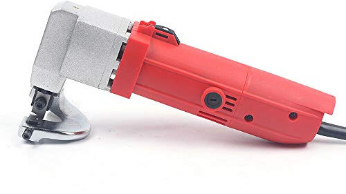 Elektrische Blechschere, 500w 220v 2000r/min Nibbler Metallknabber Blechnibbler, Tragbares Blechknabber Schneider für Metallplatten, Kunststoffplatten, Korkplatten