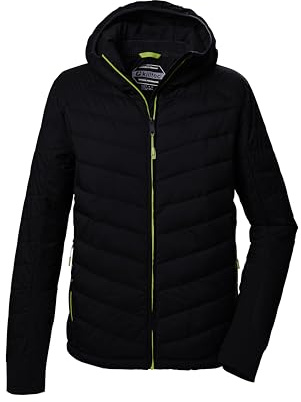 Killtec Herren Kow 13 Mn Qltd Jckt Skijacke/Funktionsjacke in Daunenoptik mit Kapuze und Schneefang
