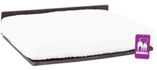 Petrebels Kletterwand, Wandliege Relax 50 cm, Kratzbaum Wand, Katzenbett Wandmontage, Holz Farbe Schwarz-Brauner Look