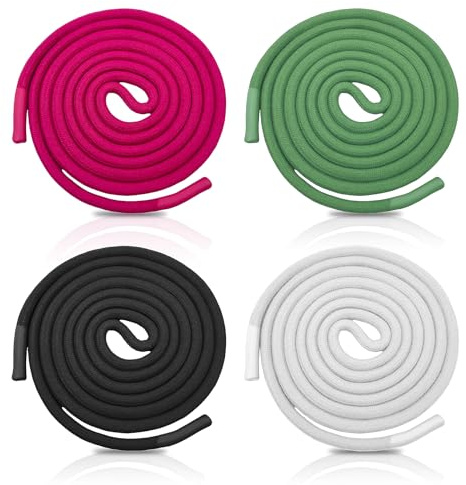 Kordel für Jogginghose, 4 Stück Hosenbänder Kordelzug 200cm Jogginghose Band Polyester Band Ersatzschnüre Kordel für Hoodie Sporthosen Jacken Sportschuhe Handtaschen
