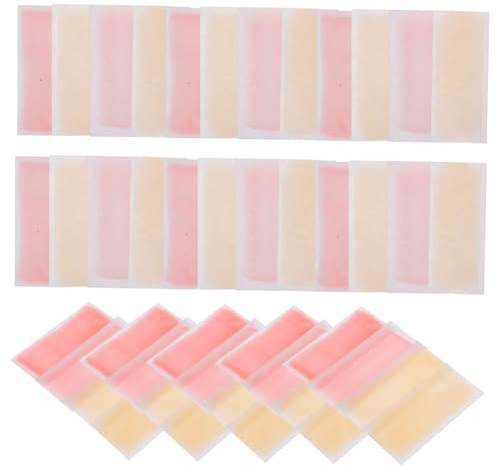 Healvian 40piezas Parches Refrescantes de Verano para Exteriores Parches Portátiles Cuidado Piel Material y Cómodo Uso Práctico Verano Color Aleatorio
