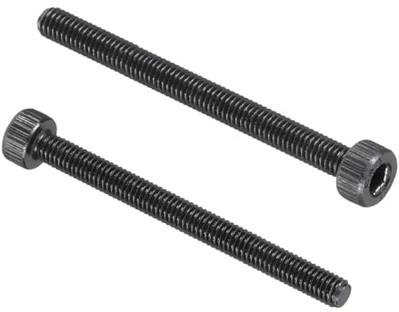 PATIKIL 50Pcs Tornillos de Cabeza Hueca Hexagonal M3 x 35mm, Grado 12.9 de Acero al Carbono, Óxido Negro, Roscado Completo, Tornillos para Reparación de Maquinaria