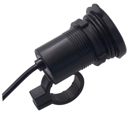 SHINEOFI Cargador USB para Motocicleta Interruptor y Luz Indicadora Adaptador de para Teléfono Móvil Compatible con Motos y Motocicletas Eléctricas y Seguro