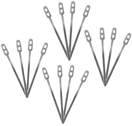 AltoBuy Set de 16 touillettes à café en Acier Inoxydable (L11 cm)