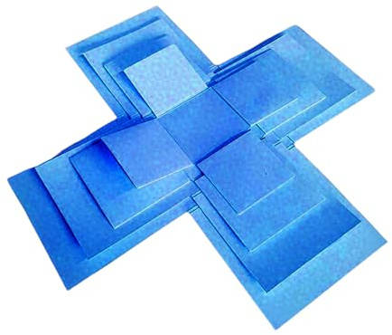 Explodierende Box Für Geburtstage Kreative 5-Lagige Wiederverwendbare | Weihnachts Snack Holder Boxen Für Geburtstag Hochzeit Party Feiertag Silvester Zuhause Kinder Erwachsene