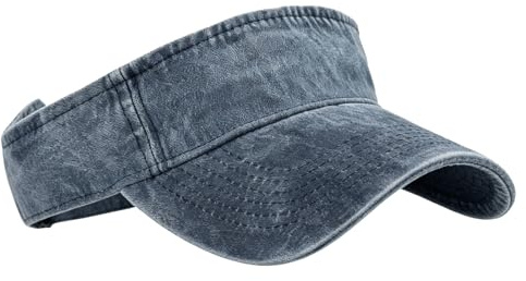 Gkhlg 1 Pack Sun Visor Hat Adjustable Lightweight Breathable Sun Visor for Women Golf Tennis Outdoor Sports