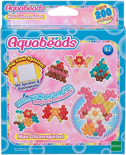 Aquabeads 30289 Mini Glitzerspielset - Bastelset