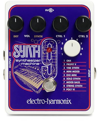 Electro-Harmonix SYNTH9 Synthesizer Machine Pedal