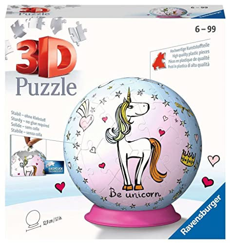 Einhorn 3D Puzzle-Ball 72 Teile