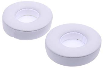 ibasenice Solo 2 & 3 Earpad Replacement - Memory Foam Replacement Ear Pads Wireless Headphone Covers Headset Pads Sponge Earpads Cushions Compatible Solo 3 Solo 2 (White)