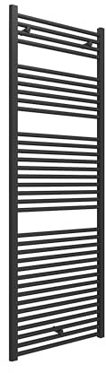 Badheizkörper Sara (1703 mm x 500 mm schwarz matt)