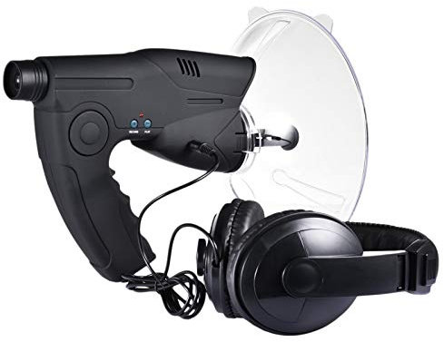 Générique - Microphone Directionnel Parabolique, Amplificateur De Son, Amplificateur De Son d'oreille Bionique pour Dispositif D'écoute D'oiseau Portable 8X pour Audition D'observation Longue Distance