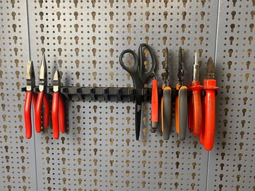 Halterung für Zangen 400mm lang für Küpper Lochwand und Eurolochung 45 mm Eurolochwand Lochwand Zubehör Systemhalter