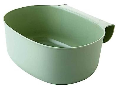 siduytin Cubo de Basura Colgante para Cocina, 2 uds., Hebilla de Armario, Lavabo de Basura, Organizador de Escritorio, Almacenamiento de residuos, Cesta para Lavar Platos, Verde