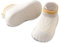 Zapatillas para Bebé Zapatos Primeros Pasos Niño Niña Zapatos Calcetines de Deporte Suela Suave Antideslizante,Blanco,12-18 meses/CN13