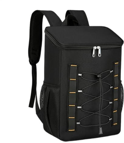 Picknick-Rucksack – Isolierter Kühler Picknick-Rucksäcke, wasserdichter Stoff, auslaufsicher, Picknick-Mittagessen, tragbarer Rucksack, Wander-Kühltasche, große Kapazität, Camping-Thermoträger für