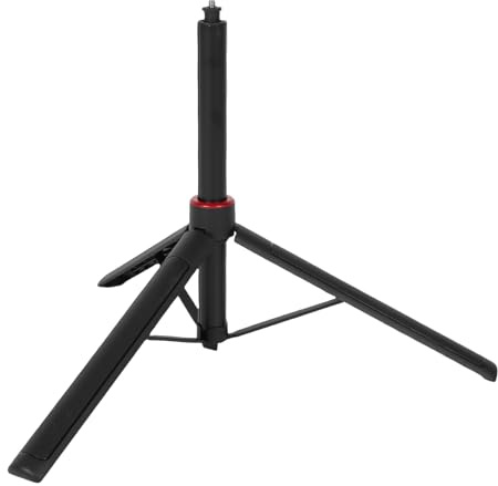 Alomejor Extendable Action Chamber Selfie Stick Tripod Universal Robust Design for Travel Surf (1.6m/63in)