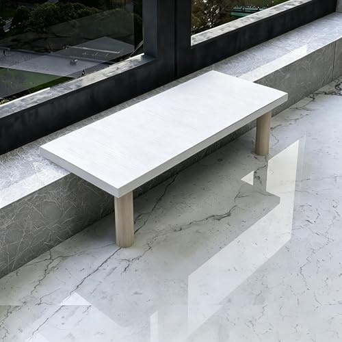 Mensola per Davanzale Legno massello Prolunga davanzale Mensola piante interno, Robusta Cilindrica Gamba sostegno Scaffale da davanzale per piante grasse/erbe aromatiche(L 69cm (27.2″),W 25cm (9.8″))