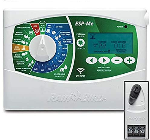 R. Bird - Programmatore elettrico di irrigazione ESP 16 stazioni estendibile con moduli A 22 Funziona con elettrovalvole di Irrigazione Elettrica 24V di qualsiasi marca