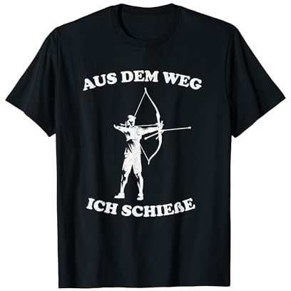 Cooles Bogenschütze Bogenschießen Bogensport T-Shirt