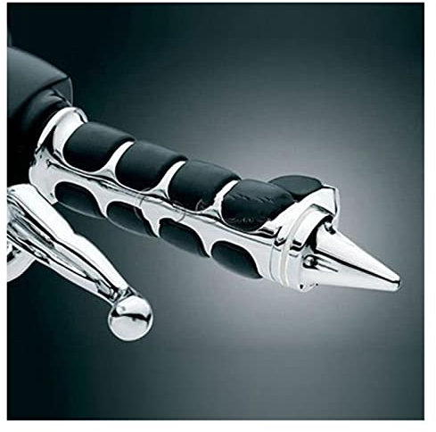 Motorrad Billet Chrome 7/8Handshake for Honda Für Flügel Für Gold 1100/1200/1500/1800 / Für Yamaha Für Virago XV 250/500/535/700/750/920/1100 Motorrad-Griffe