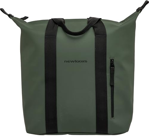 New Looxs Odense Kota Radtasche, Green, 45 x 18 x 36 cm