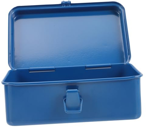 Artibetter Werkzeugkasten Aus Eisen Werkzeugaufbewahrungsbox Für Kleinteile Werkzeugkiste Organizer Tragbar Langlebig Für Haus Und Werkstatt