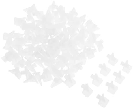 KITANDOVE Regalstützstifte Bücherregalstifte Schrankregalhalterungen Regalstifthalter Für Küchenmöbel Weiße Regalstützstifte Einfache Installation Langlebige Konstruktion
