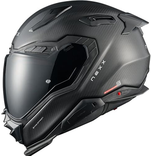 NEXX X.WST3 Zero pro carbon matt Carbon Integralhelm ECE 22.06 mit Pinlock und zwei Visieren, XS 53/54