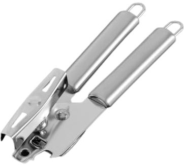 Abrelatas profesional de 200 mm - Acero inoxidable resistente, ergonómico e higiénico - EquipementPro