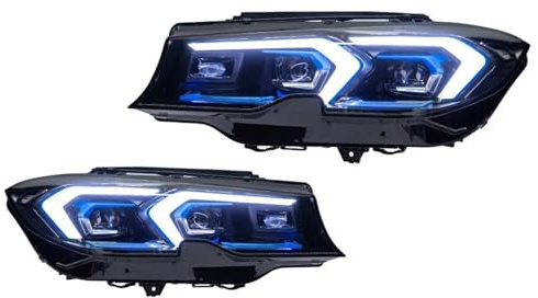 Faro Principale Per BMW G20 G28 2019-2022 Fari Anteriori A LED Fari Anteriori Per Auto Serie 3 Fari DRL Indicatori Di Direzione Abbaglianti Lente Del Proiettore Fari Fanali Anteriori