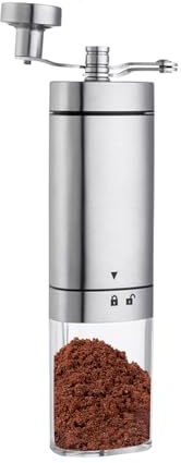 Moulin À Café | Moulin À Café Manuel En Acier Inoxydable - Léger Pour Camping Voyage Cuisine Jardin Fêtes Appartement | Restaurant Voyage Camping Car BBQ