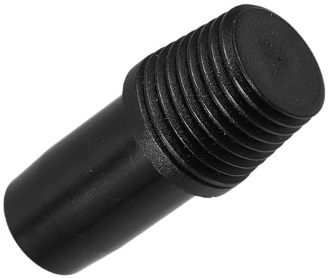 Lurrose German Threaded Broom Handle Connector Adapter for Mop and Brush Handles Easy to Install Replacement Extension Pole Adapter Compatible with Straight and Telescopic Poles for