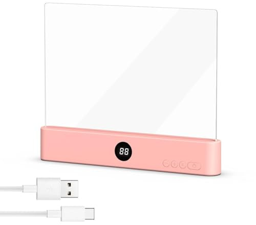 Lampe De Lecture, éCran Plat Intelligent Led Lampe Lecture,Lumiere Livre Multifonctionnel,Chargement Usb Avec Fonction Minuterie,Lampe De Lecture Pour Lire Au Lit Veilleuse,Pour Lecture Et éClaira (B)